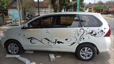 Cutting Sticker Mobil All New Avanza 