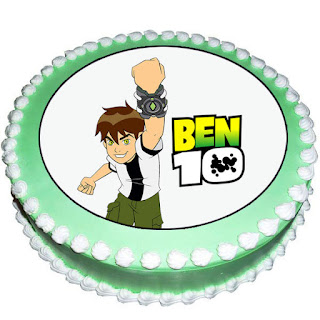 Powerful Ben 10 Photo Cake