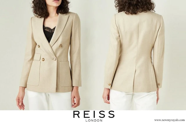 The Princess of Wales wore Reiss Larsson double-breasted blazer