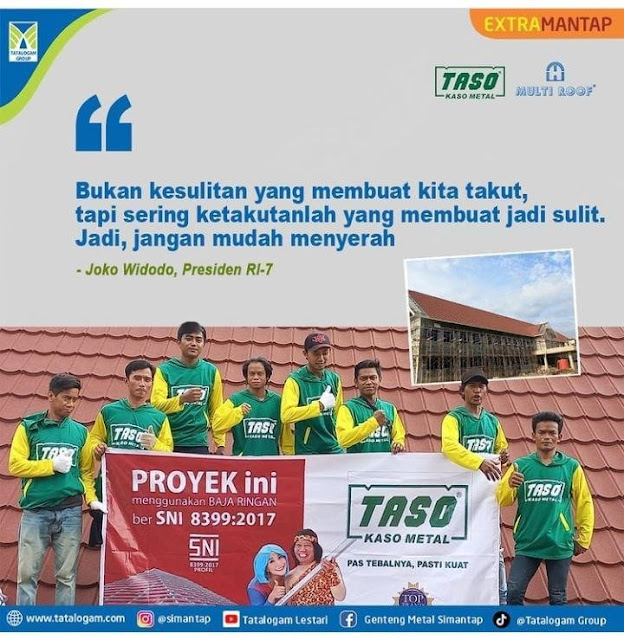 Tatalogam Lestari hadirkan produk inovatif yaitu TASO