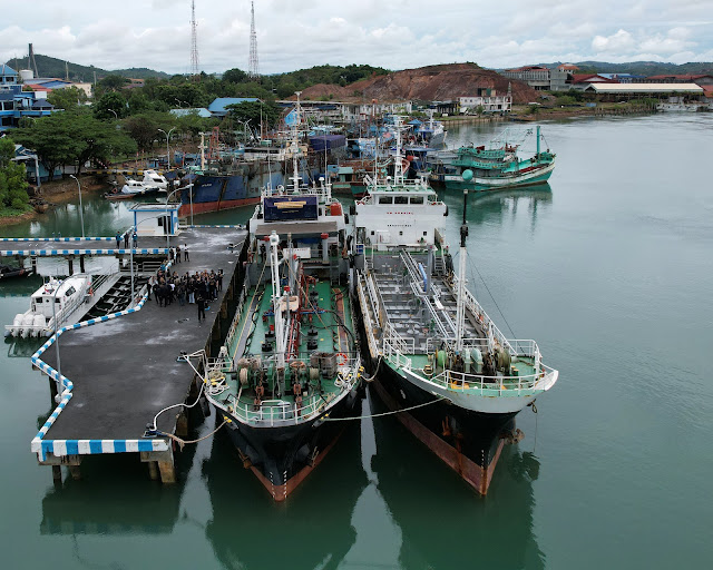 Bea Cukai Amankan Kapal Tanker MT Zakira dan Menerima Perkara dari Bakamla atas Kapal MT Blue Stars