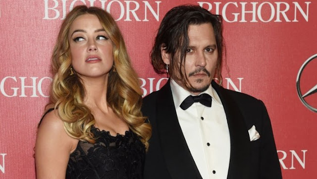 Amber Heard says the first time she struck Johnny Depp was when he attacked her sister