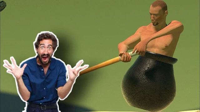 أغرب لعبة سوف تلعبها على هاتفك الاندرويد | Getting over it with bennett foddy