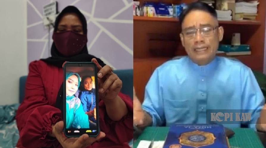 DJ Wong tak hilang, muncul buat FB Live lafaz cerai talak tiga terhadap DJ Sal