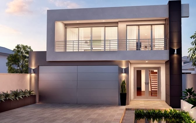 Desain Rumah  Model  Minimalis  2  Lantai  Model  Minimalist