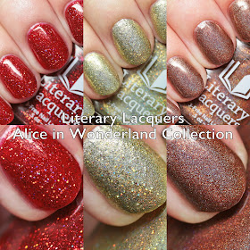 Literary Lacquers Alice in Wonderland Collection