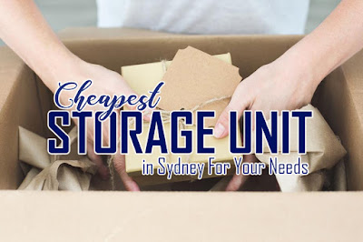 Cheapest Storage Unit