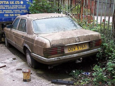 abandoned cars