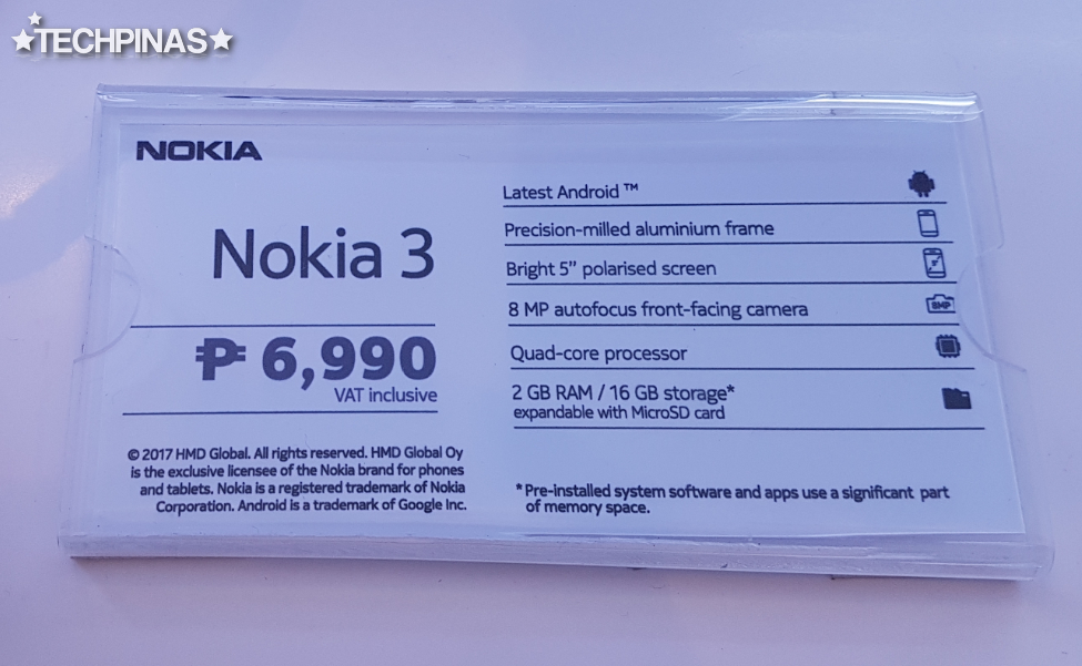 Nokia 3 Philippines