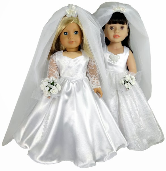 Best 39+ Wedding Dress Pattern For 18 Inch Doll