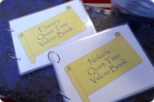 Velcro Quiet Books