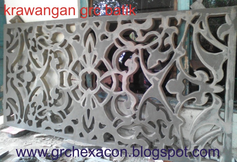 GRC HEXACON INDONESIA ornamen GRC dan roster beton Foto 