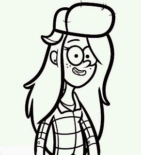 Desenhos para Colorir Gravity Falls e imprimir