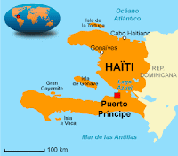 Resultado de imagen de mapa de haiti