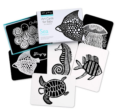 Love the fancy black-and-white pattern on each animal.