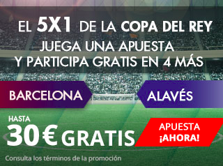 suertia Promocion final de Copa Barcelona vs Alaves 27 mayo