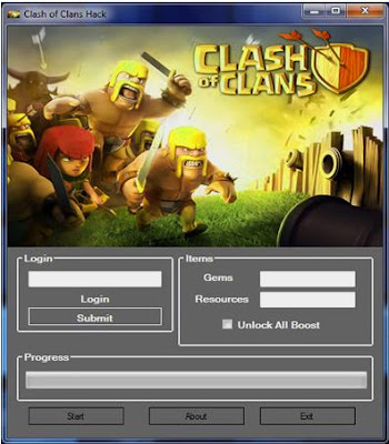 Clash of Clans Hack Tool 2013