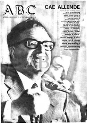 diario,portada,allende,chile,golpe,