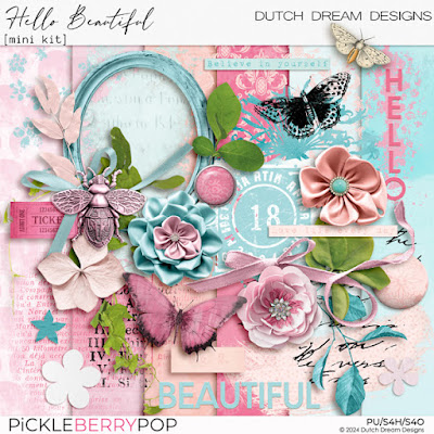 Mini Kit Hello beautiful by Dutch Dream Designs