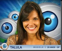 Anjo Talula do BBB 11com toda sua sensualidade