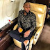 [PHOTOS] Purpular Niger Singer O.B.O! Davido Announces His Private Jet Has Arrived In Nigeria