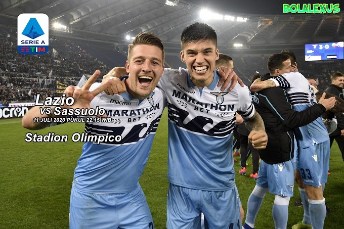 Prediksi Lazio vs Sassuolo 11 Juli 2020