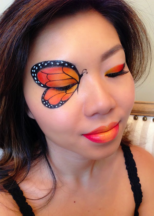 Style By Cat Monarch Butterfly Inspired Makeup 