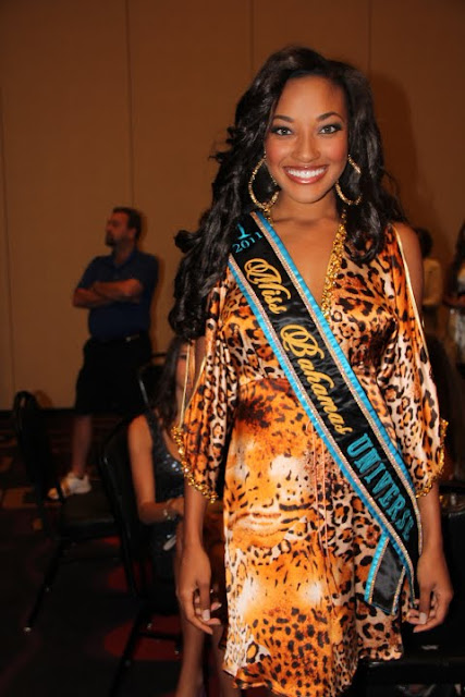 Miss Bahamas Universe 2011 Anastagia Pierre in Las Vegas