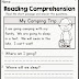 february reading comprehension kindergarten reading - reading comprehension kindergarten worksheets free