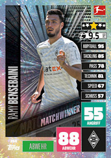 Topps Match Attax Bundesliga 2020-2021 Borussia Mönchengladbach Set