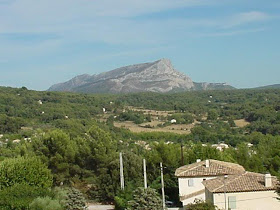 la montagne Sainte-Victoire vue des Lauves
