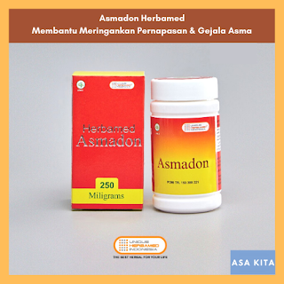 Asmadon Herbamed Obat Herbal Membantu Meringankan Pernapasan