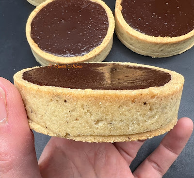 TARTELETTE CHOCOLAT, PÂTE SABLÉE SANS GLUTEN