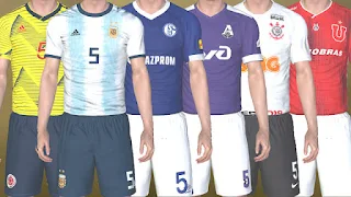 Copa America National Teams Kits