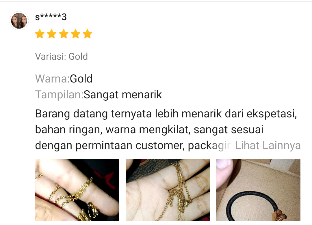 testimoni kalung nama