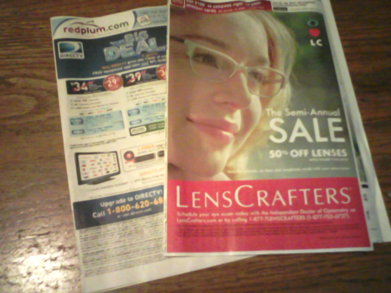 coupon booklets in this weeks Sunday paper