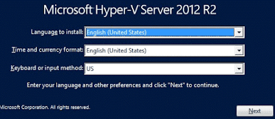 Microsoft Hyper-V Server 2012 R2 x64-Bits Imagem