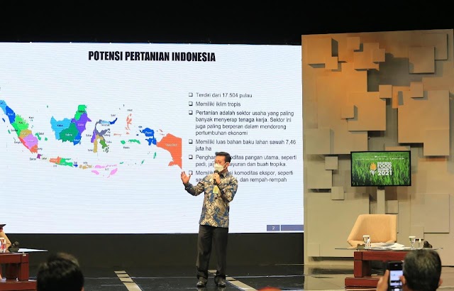 Mentan SYL di IFS 2021: Pertanian Adalah Tanggung Jawab Bersama