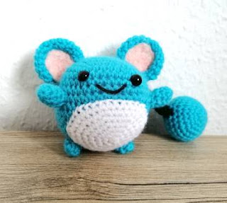 PATRON GRATIS MARILL | POKEMON AMIGURUMI 51019