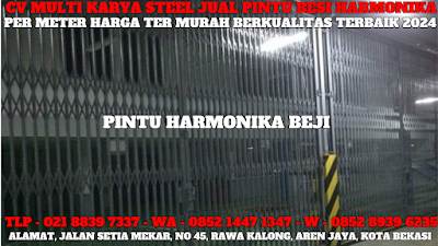 GAMBAR, PINTU HARMONIKA, BEJI, HARGA PINTU HARMONIKA PER METER TERBARU 2024