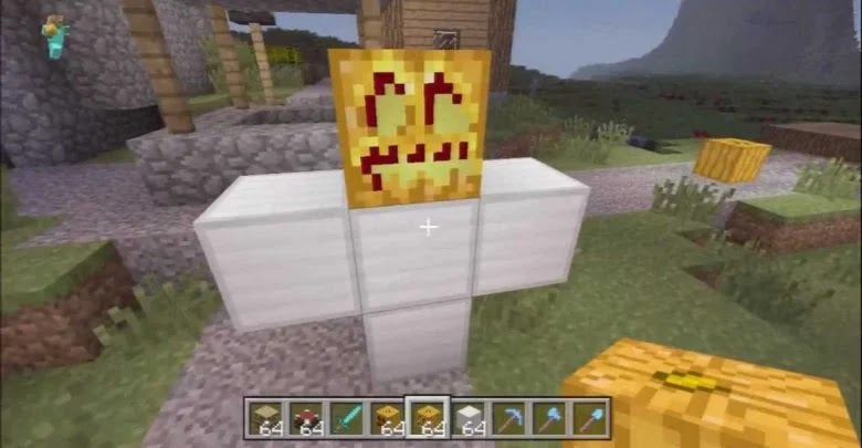 How to make an iron golem in Minecraft