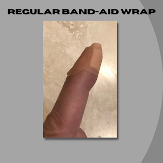 Regular band-aid finger wrap