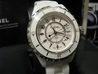 Chanel Watch White Ceramic Women's watch