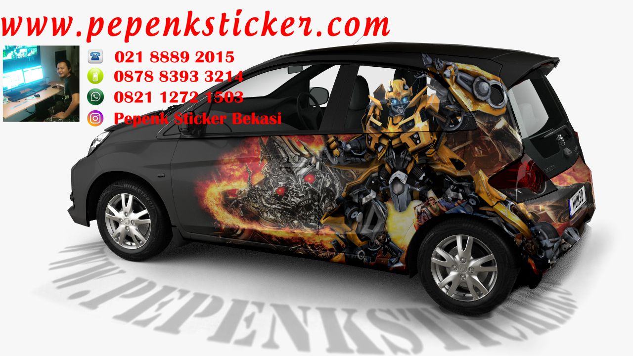 43 Info Top Cutting Sticker Mobil Brio Putih Terkini Otomotif