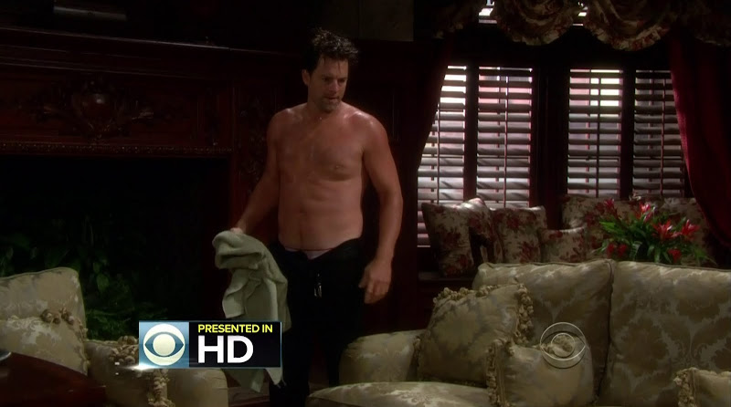 Michael Muhney Shirtless in the Young and the Restless 20110802