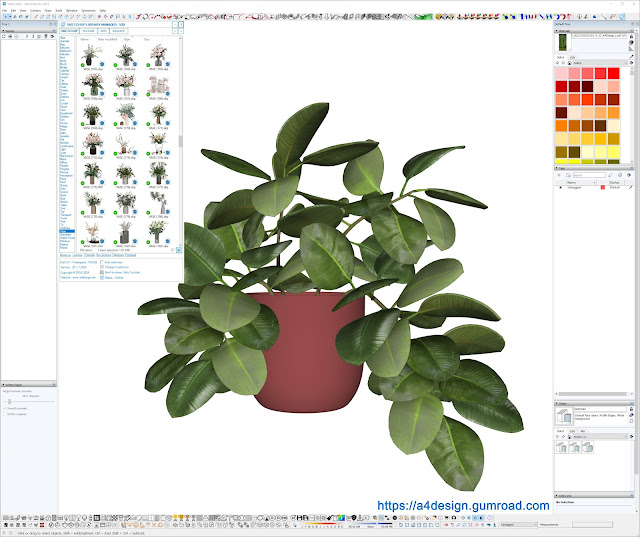 Sketchup Plant