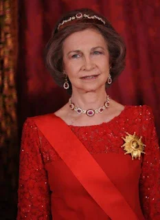 Queen Sofia Ruby Parure