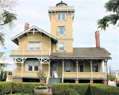 Hereford Inlet Lighthouse in North Wildwood, New Jersey