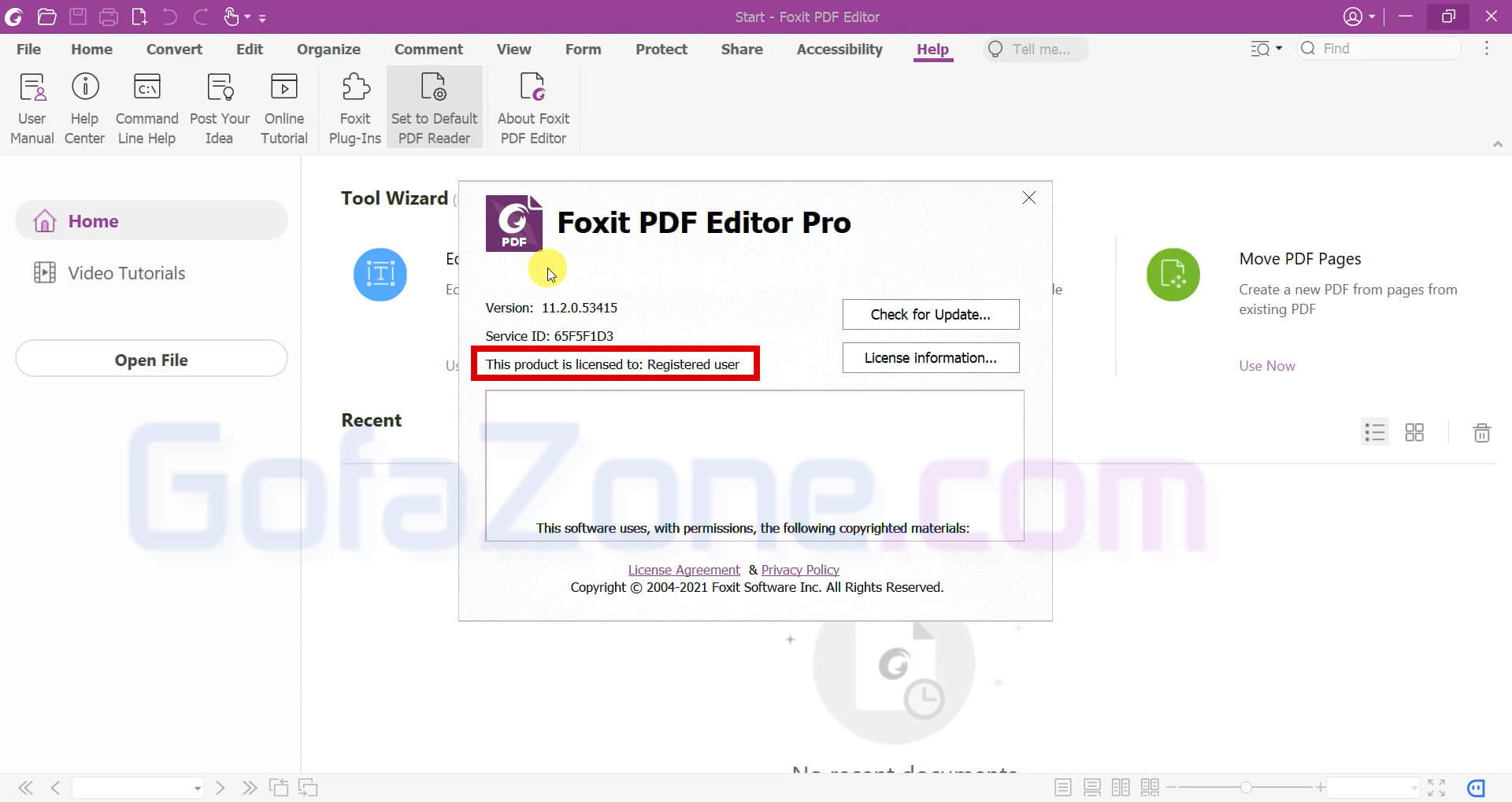 Phần mềm chỉnh sửa PDF - Foxit PDF Editor Pro 11.2 Full Crack 2022