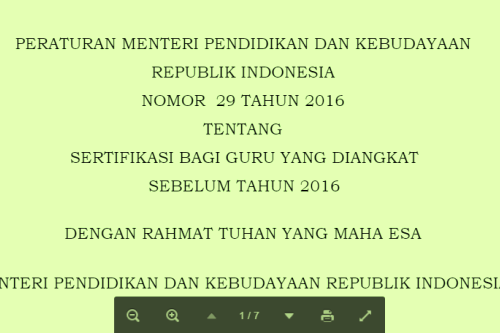 Inilah Aturan Sertifikasi Untuk Guru Diangkat Sebelum  Inilah Aturan Sertifikasi Untuk Guru Diangkat Sebelum 2016